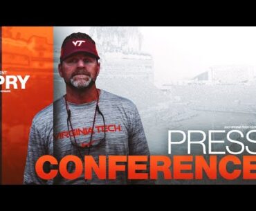 FB: Brent Pry Press Conference (8/23)