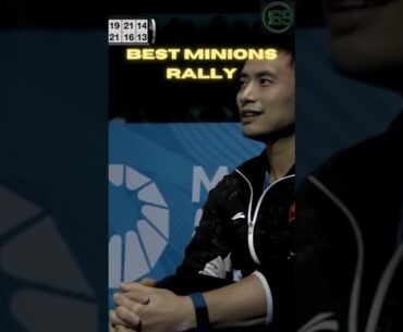 Best Minions Kevin/Marcus GIdeon Vs Li Jun Hui/Liu Yu Chen Rally ~1 Badminton