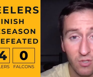 Live reaction: Steelers beat Falcons 24-0 in third preseason game