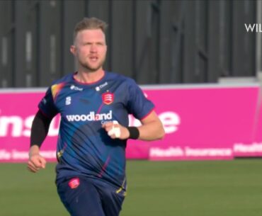 Sam Cook 4 wickets vs Kent | T20 Blast - KEN vs ESS