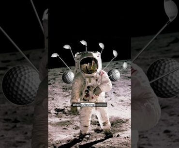 How many golf balls are there on the moon? #golf #moon #apollo14 #usa #golfswing #golfball