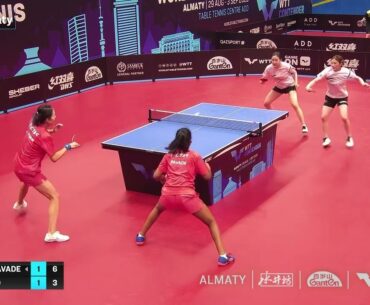 Prithika Pavade/Jia Nan Yuan vs Yoo Siwoo/Kim Yealin | WD Qual | WTT Contender Almaty 2023