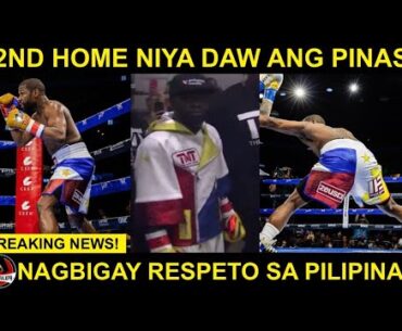 Dahilan bakit SINUOT ni Mayweather ang BANDERA ng Pilipinas! | Porter hindi BILIB kay Teofimo Lopez