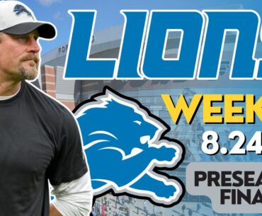 Detroit Lions Weekly 8.24.23: The Carolina Panthers