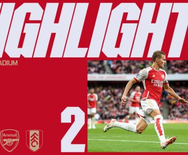 HIGHLIGHTS | Arsenal vs Fulham (2-2) | Saka, Nketiah