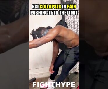 KSI COLLAPSES IN PAIN PUSHING IT BEYOND LIIMITS TO KNOCK OUT JOE FOURNIER