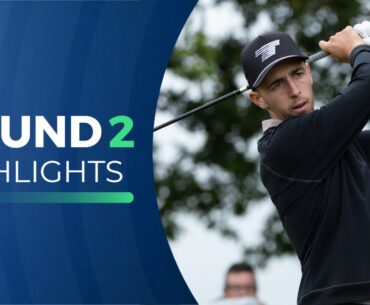 Flawless Puig grabs a share of halfway lead | Round 2 highlights | International Series England 2023