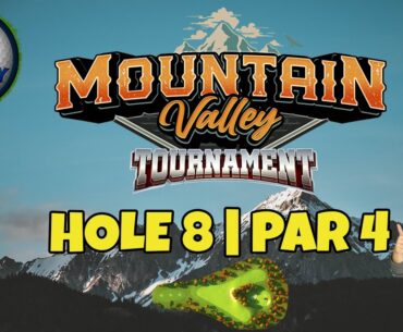 Master, QR Hole 8 - Par 4, EAGLE - Mountain Valley Tournament, *Golf Clash Guide*