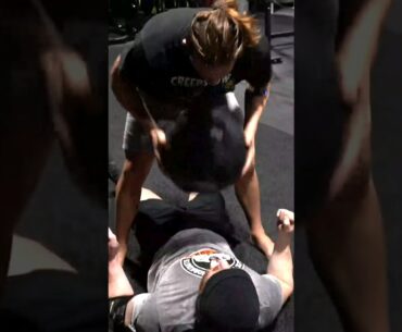 Matt Riddle is no joke when it comes to working on abs #Short