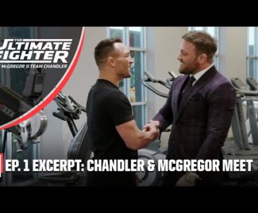 The Ultimate Fighter Excerpt: Conor McGregor meets Michael Chandler at the gym | ESPN MMA