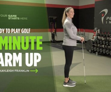 Get Ready to Play Golf with this 8 Minute Dynamic Warm Up | Titleist Tips