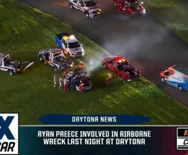An update on Ryan Preece after his violent crash Saturday night at Daytona | NASCAR Race Hub