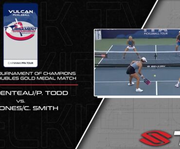 2023 PPA TOC Women's Doubles Gold Medal Match - C. Parenteau/P. Todd vs. A. Jones/C. Smith