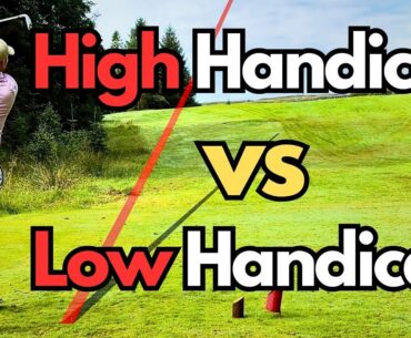 ACTUAL difference between SINGLE DIGIT handicap and 18 handicap! | Match Play