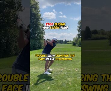 Do THIS to FIX a SLICE! #shorts #golf #golfswing