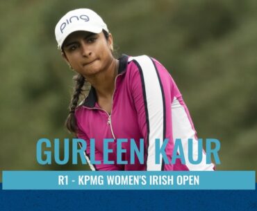 Gurleen Kaur is one off the pace after an impressive -6 (66) at Dromoland Castle