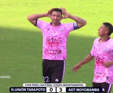 RESUMEN | NUEVO UNIÓN TARAPOTO 0 - 3 ADT MOYOBAMBA | FINAL DEPARTAMENTAL IDA COPA PERÚ 2023