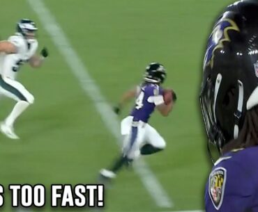 Keaton Mitchell [UDFA STEAL] Shows Off UNREAL SPEED 💨🔥 Ravens Pre-Season Highlights