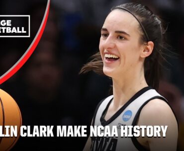 Caitlin Clark posts FIRST EVER 40-point triple-double in NCAA Basketball Tournament HISTORY