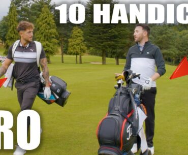 Pro Golfer vs. 10 Handicap: Epic Match & On-Course Golf Lesson!