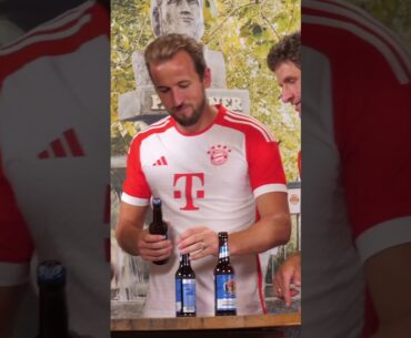 Harry Kane vs. 2 Bierflaschen 🍻 #shorts