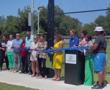 Hagler Boys and Girls Club holds ribbon-cutting ceremony for new athletic complex