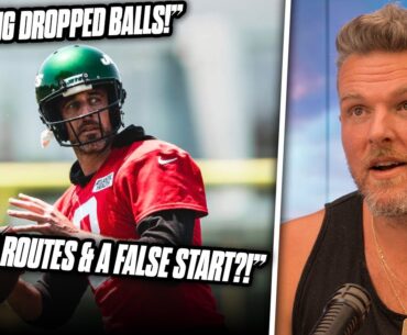 Aaron Rodgers Cusses Out, GOES AFTER Jets Offense For Mistakes On Hard Knocks | Pat McAfee Reacts