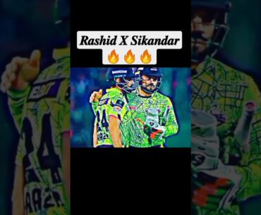 Rashid khan X Sikandar raza🔥 || see pinned comment