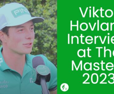 Viktor Hovland Interview | The Masters 2023