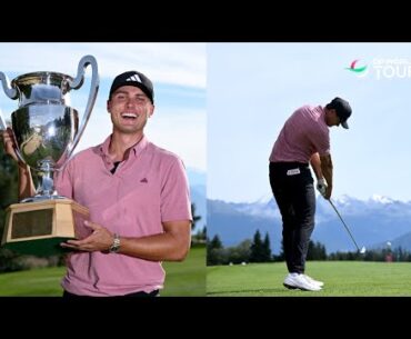 Every Shot of Ludvig Aberg's Winning Final Round | 2023 Omega European Masters