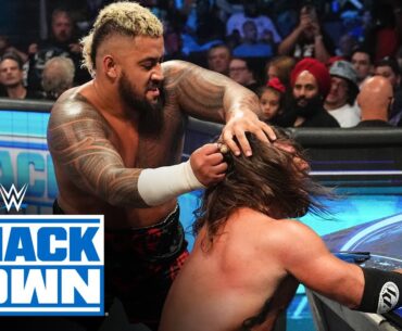 AJ Styles vs. Solo Sikoa: SmackDown highlights, Sept. 1, 2023