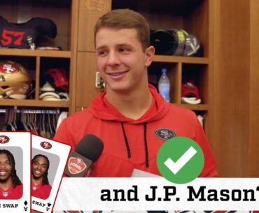 49ers Face Swaps: Players Try and Guess this Running Back Mashup