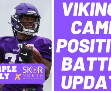 Minnesota Vikings position battle update for joint practices with Tennessee Titans