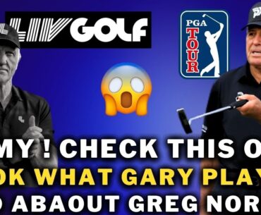 💥 LAST MINUTE BOMB! I CAN'T BELIEVE GARY PLAYER SAID THAT! THIS WAS UNEXPECTED! 🚨 GOLF NEWS