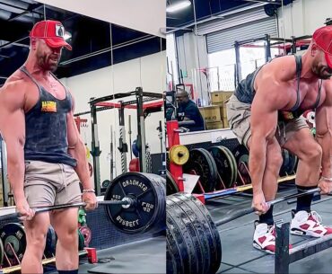 Bradley Martyn Attempts A Deadlift Max