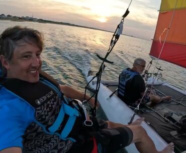 Hobie Fleet 32 Friday Night Sailing Race with Captain Jeff Nelson