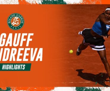 Coco Gauff vs Mirra Andreeva - Round 3 Highlights I Roland-Garros 2023