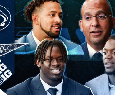 Penn State head coach James Franklin and his players go deep with NBC | NBC Sports