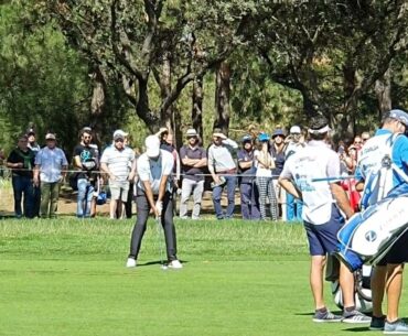 Golf - Professionals - Playing at Open España 2019 - Good shot!!!