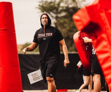 Texas Tech Football: Drill of the Day - Edge & Outside linebackers | 2023