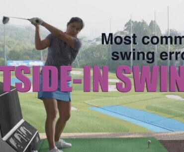 How to Fix Outside-In Swing - Golf with Michele Low