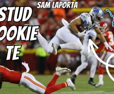 Film Breakdown: Sam LaPorta Impresses in NFL Debut vs the Chiefs