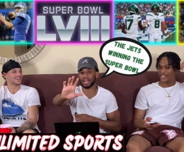 UNLIMITED SPORTS EP. 1 | NFL Week 1 | 2023-2024 NFL Season Predictions | Top 10 Players in the NBA