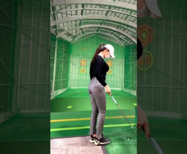 와우~~ 💯💯이 스윙을 직관하다니!!!😍😍 #golf #golfswing #골프