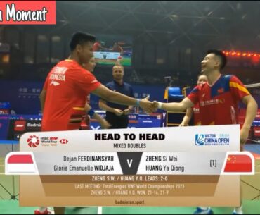 Dejan/Gloria vs Zheng SiWei/Huang Yaqiong | Badminton China Open 2023 Highlight