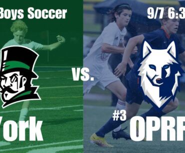 York Dukes vs. Oak Park River Forest | Boys Varsity Soccer