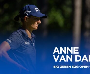 Anne van Dam is happy to be playing on home soil this week | Big Green Egg Open