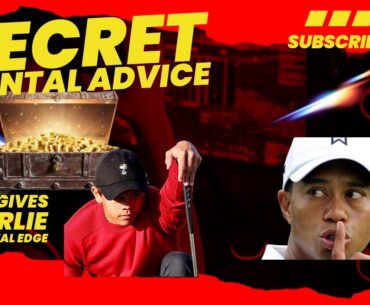Tiger Woods Mental Edge Golf Secrets for Charlie Woods: Learn His Motivational Strategies