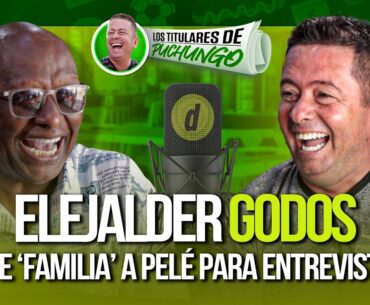 ELEJALDER GODOS le gritó 'FAMILIA y RAZA' a PELÉ para conversar con él | Los Titulares de Puchungo