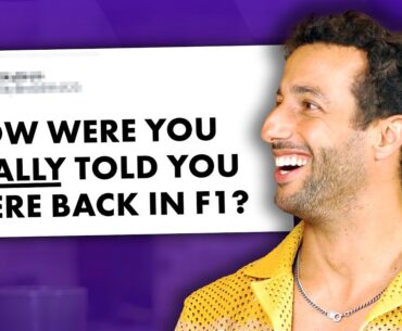 Asking Daniel Ricciardo The Most Popular F1 Fan Questions